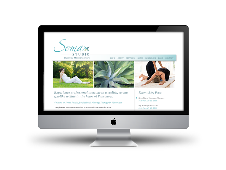 Soma Studio Massage Therapy | Paperclip Creative